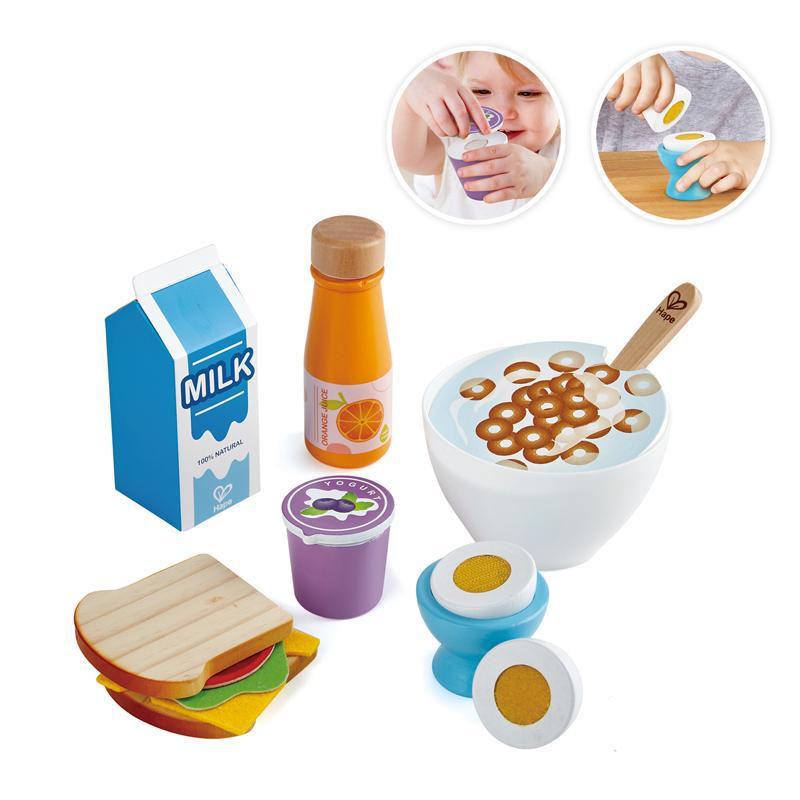 Hape Play Food - Delicious Breakfast Playset-Mountain Baby